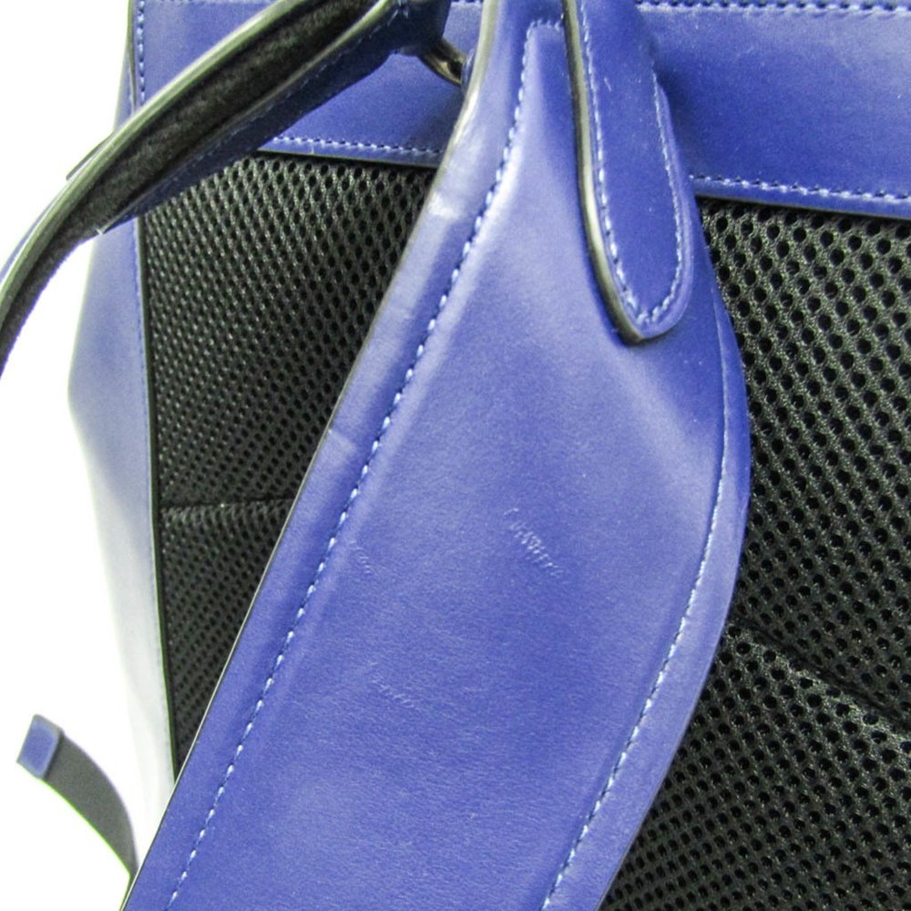Coach Heritage C2902 Men's Leather Backpack Blue - Picture 10 of 10